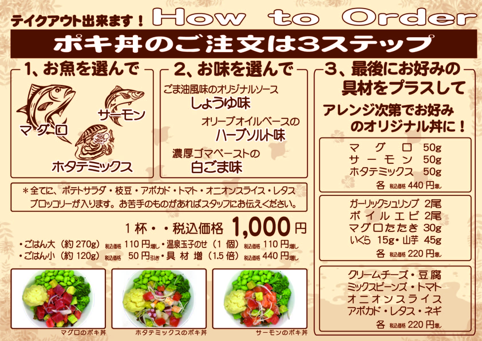A2ポキ丼（Howto）